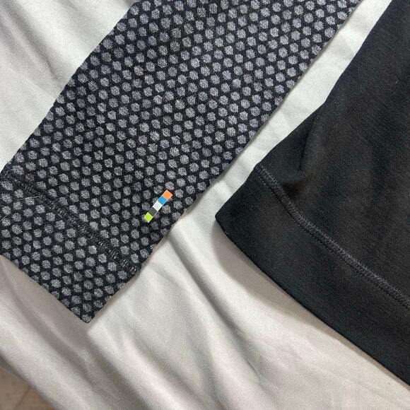 Smartwool women's classic thermal merino base layer 1/4 zip Size M - Picture 8 of 8